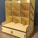 فایل لایه باز پارتیشن‌بندی و استند لوازم‌التحریر