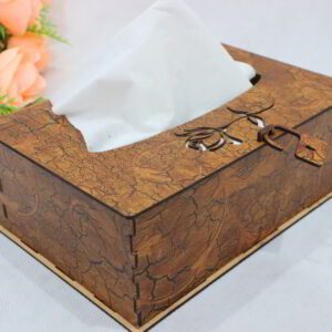 دانلود فایل لایه باز (CDR) جعبه دستمال کاغذی مدرن برای برش لیزری و فایبر