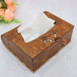 فایل لایه باز جعبه دستمال کاغذی مدرن