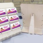 فایل لایه باز استند کارت ویزیت لیزری