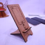 فایل لایه‌باز وکتور استند موبایل